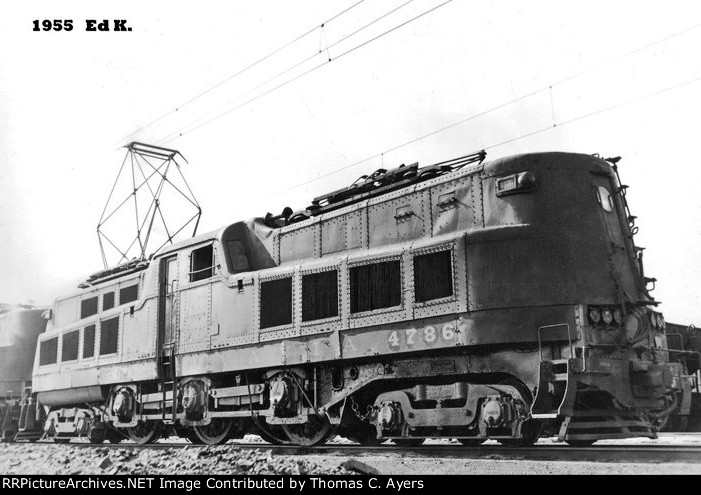 PRR 4786, P-5A(M), 1955